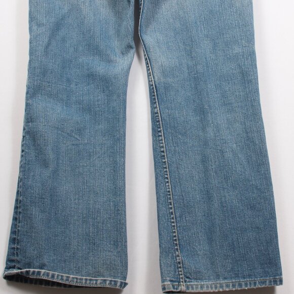 Vintage Lee Women's Rider Jeans 34x28 Blue Boot Cut Flare 100% Cotton - Picture 6 of 10